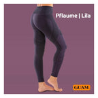 GUAM Leggings COMFORT FIT PURPLE (Lila/Pflaume) Größe S/M