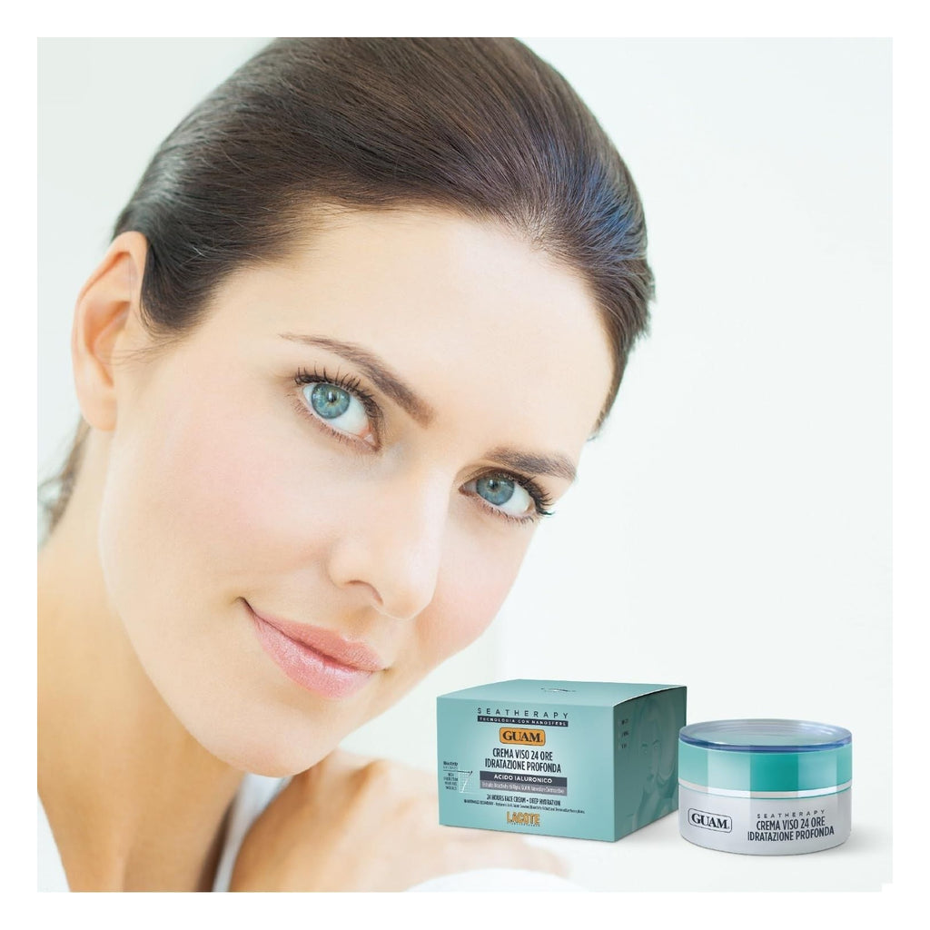 GUAM Seatherapy 24 Stunden Intensivcreme für Gesicht und Hals 50 ml