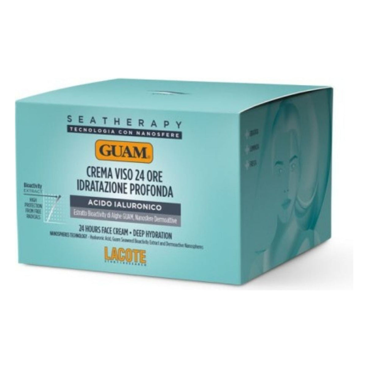 GUAM Seatherapy 24 Stunden Intensivcreme für Gesicht und Hals 50 ml