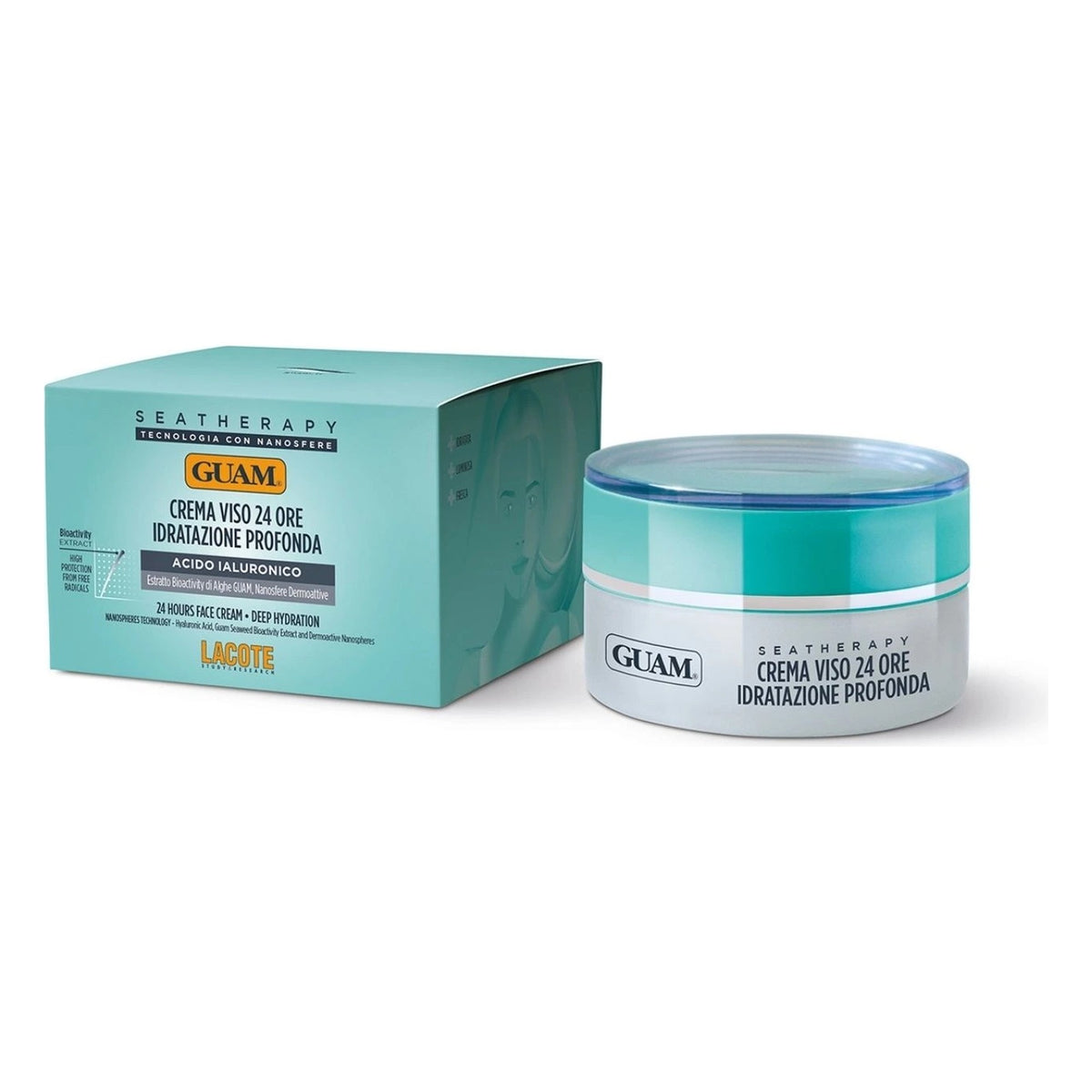 GUAM Seatherapy 24 Stunden Intensivcreme für Gesicht und Hals 50 ml