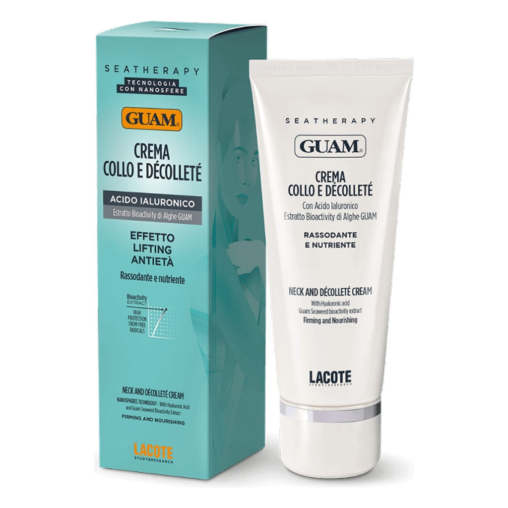 GUAM Seatherapy straffende Creme für Hals und Dekolletee mit Hyaluron 75 ml