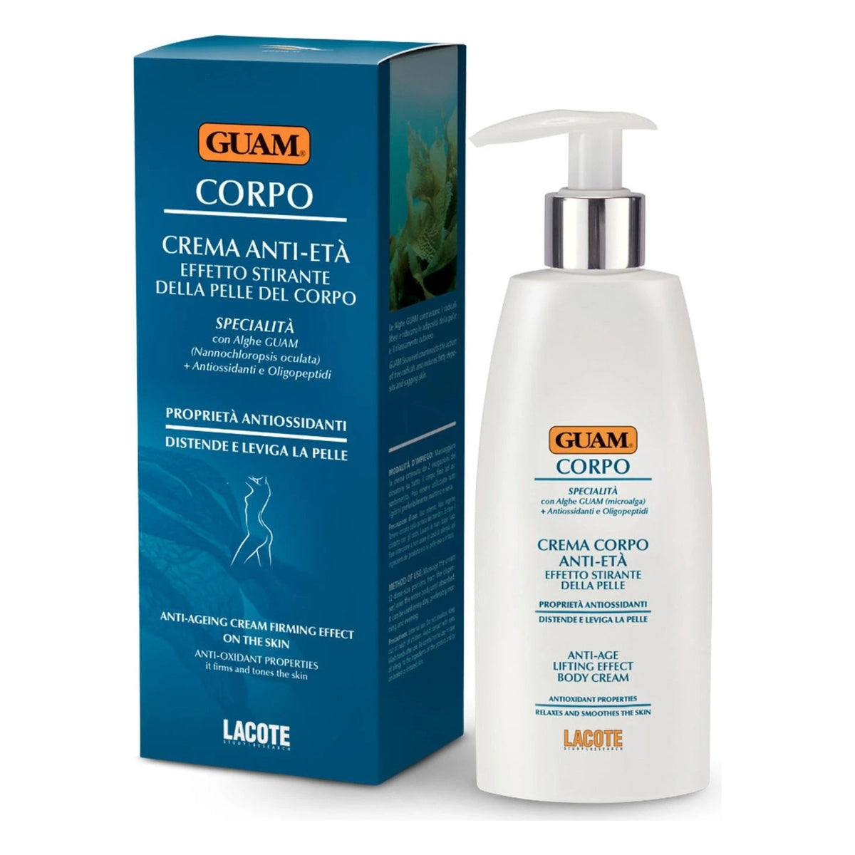 GUAM CORPO glättende Anti-Aging Intensivcreme 200 ml