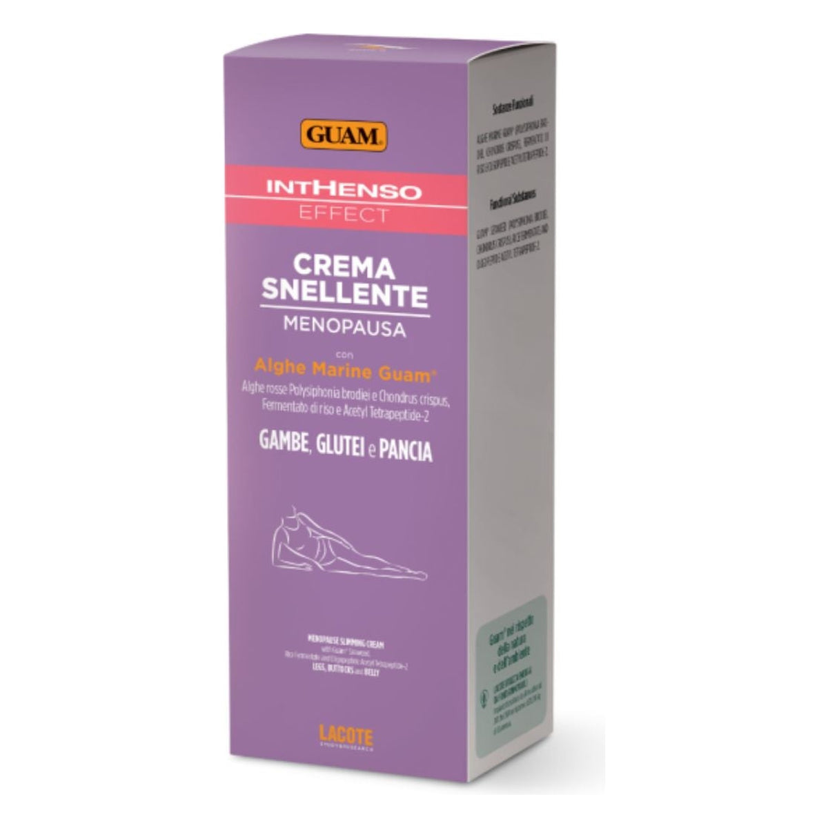 GUAM Inthenso Effect Straffungscreme Wechseljahre: Beine, Po und Bauch 200 ml