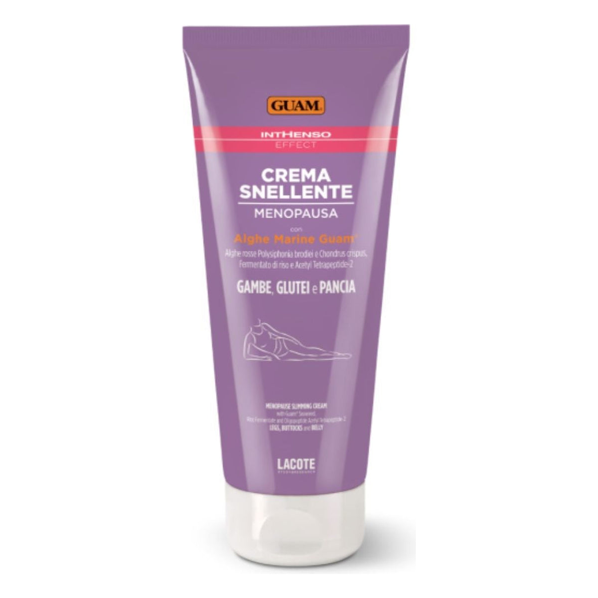 GUAM Inthenso Effect Straffungscreme Wechseljahre: Beine, Po und Bauch 200 ml