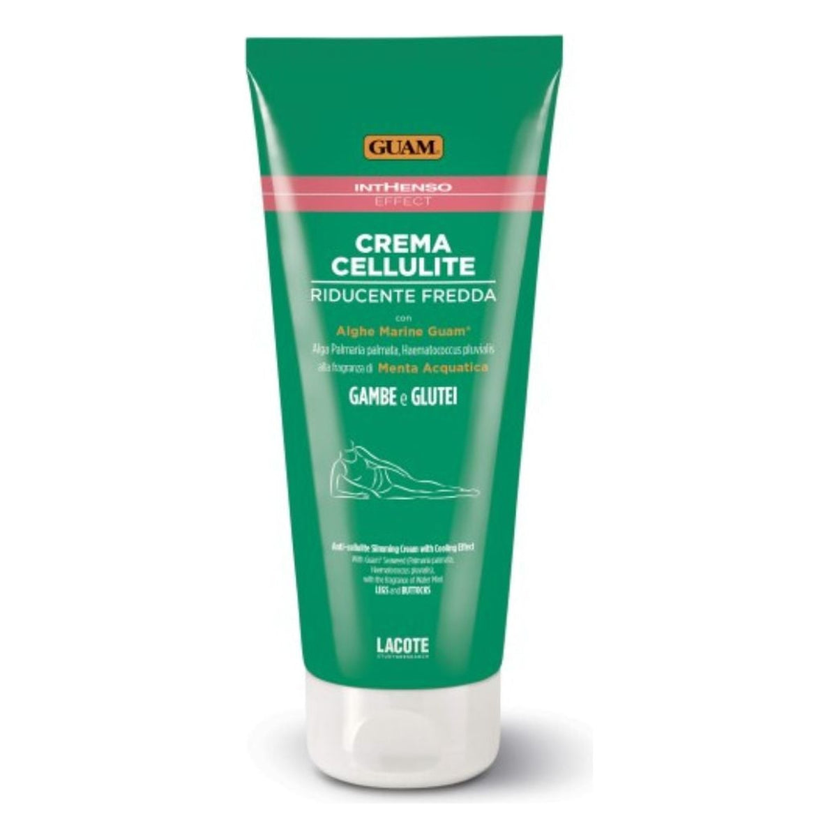 GUAM Inthenso Effect kühlende Intensivcreme gegen Cellulite* für Beine und Po 200 ml
