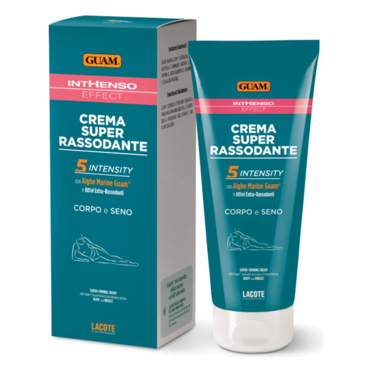 GUAM Inthenso Effect super Straffungscreme Intensity 5 für Körper & Brust 200 ml