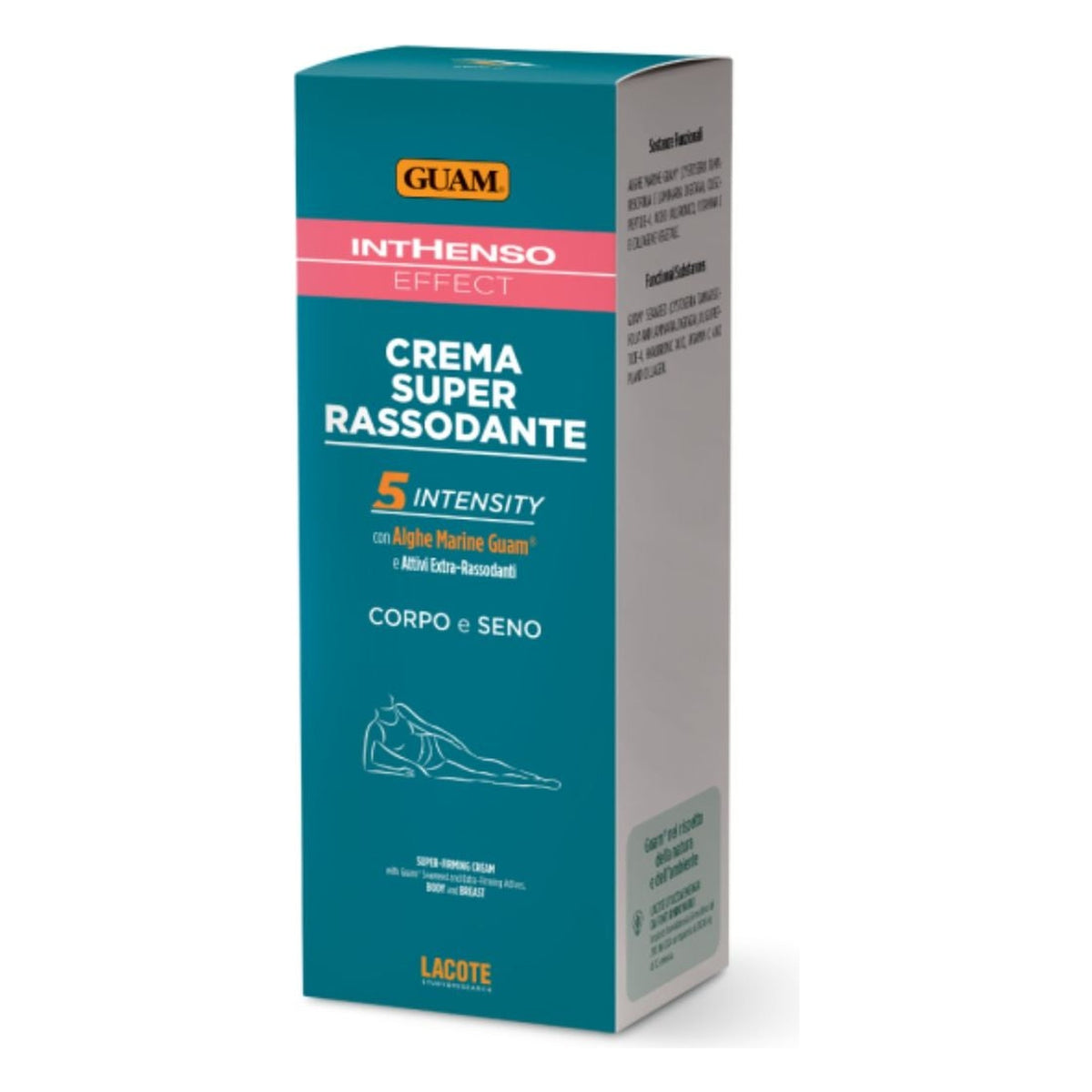 GUAM Inthenso Effect super Straffungscreme Intensity 5 für Körper & Brust 200 ml