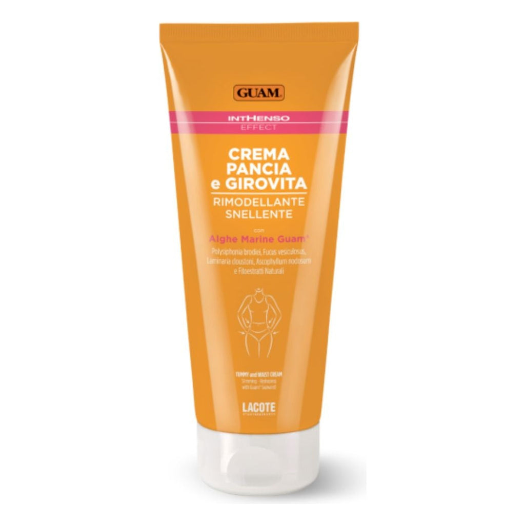 GUAM Inthenso Effect straffende & modellierende Creme für Bauch und Taille 200 ml