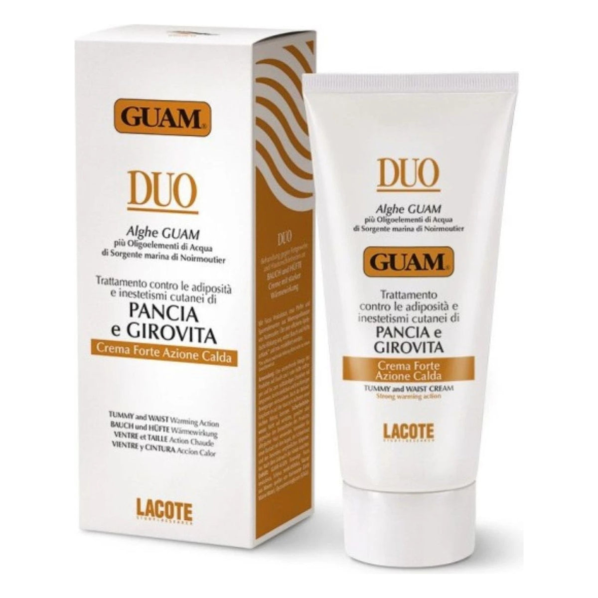 GUAM DUO Bauch und Hüfte Intensivcreme 150 ml