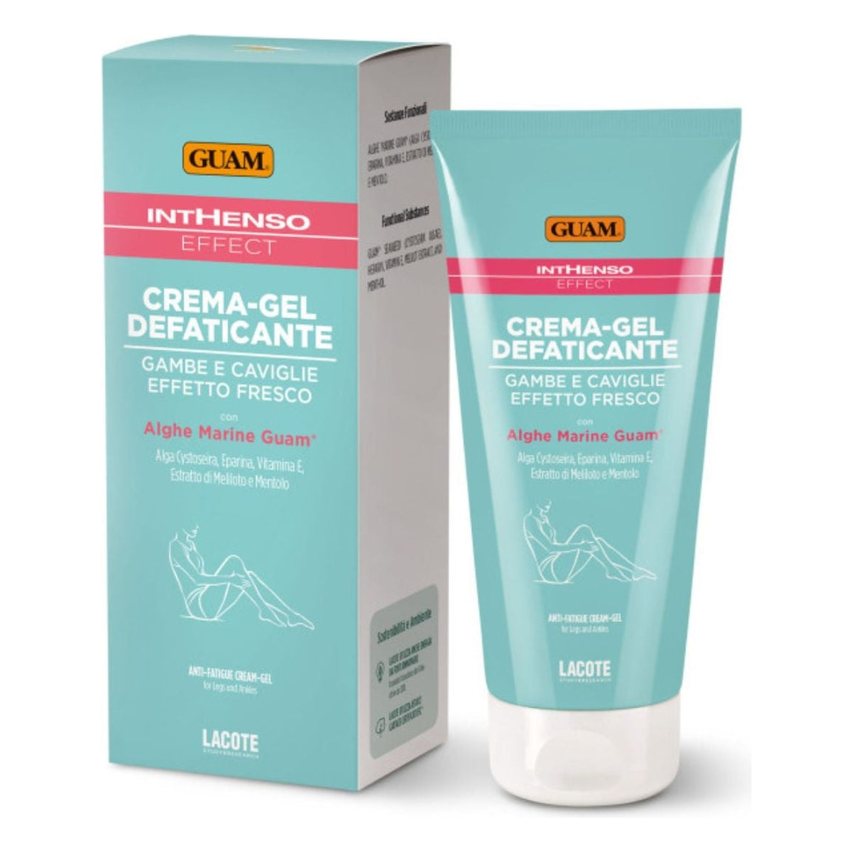 GUAM Inthenso Effect kühlendes Creme-Gel für schwere Beine* & Knöchel 150 ml