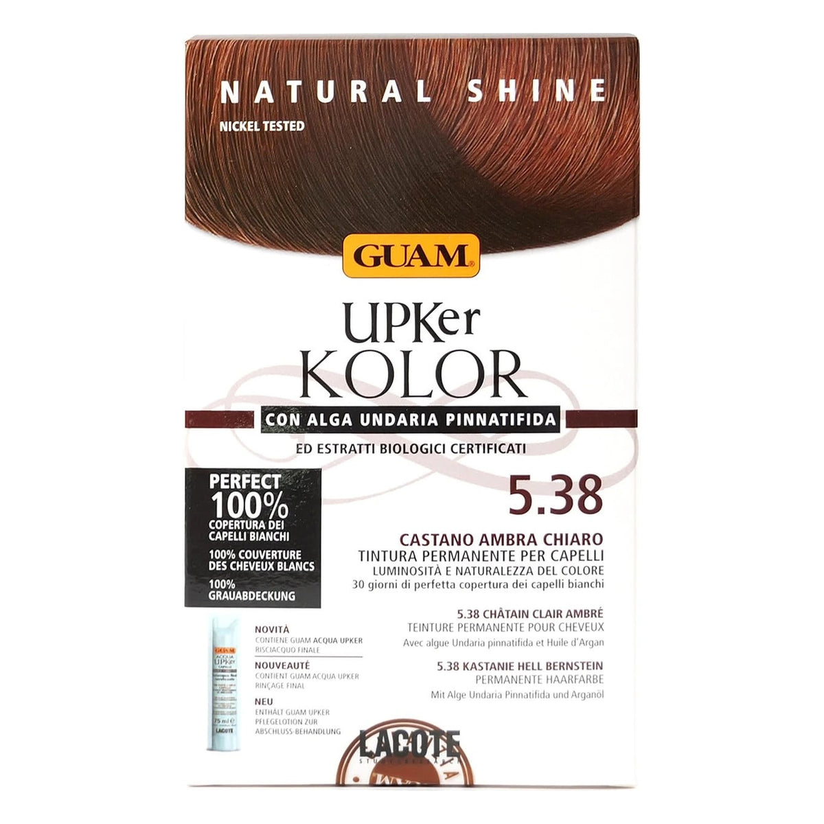 GUAM UPKer Kolor permanente Haarfarbe 215 ml