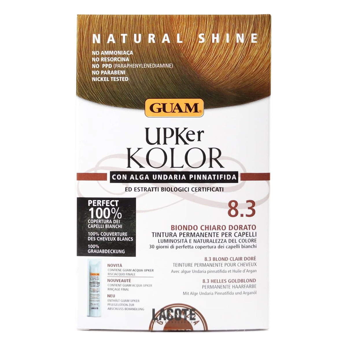 GUAM UPKer Kolor permanente Haarfarbe 215 ml