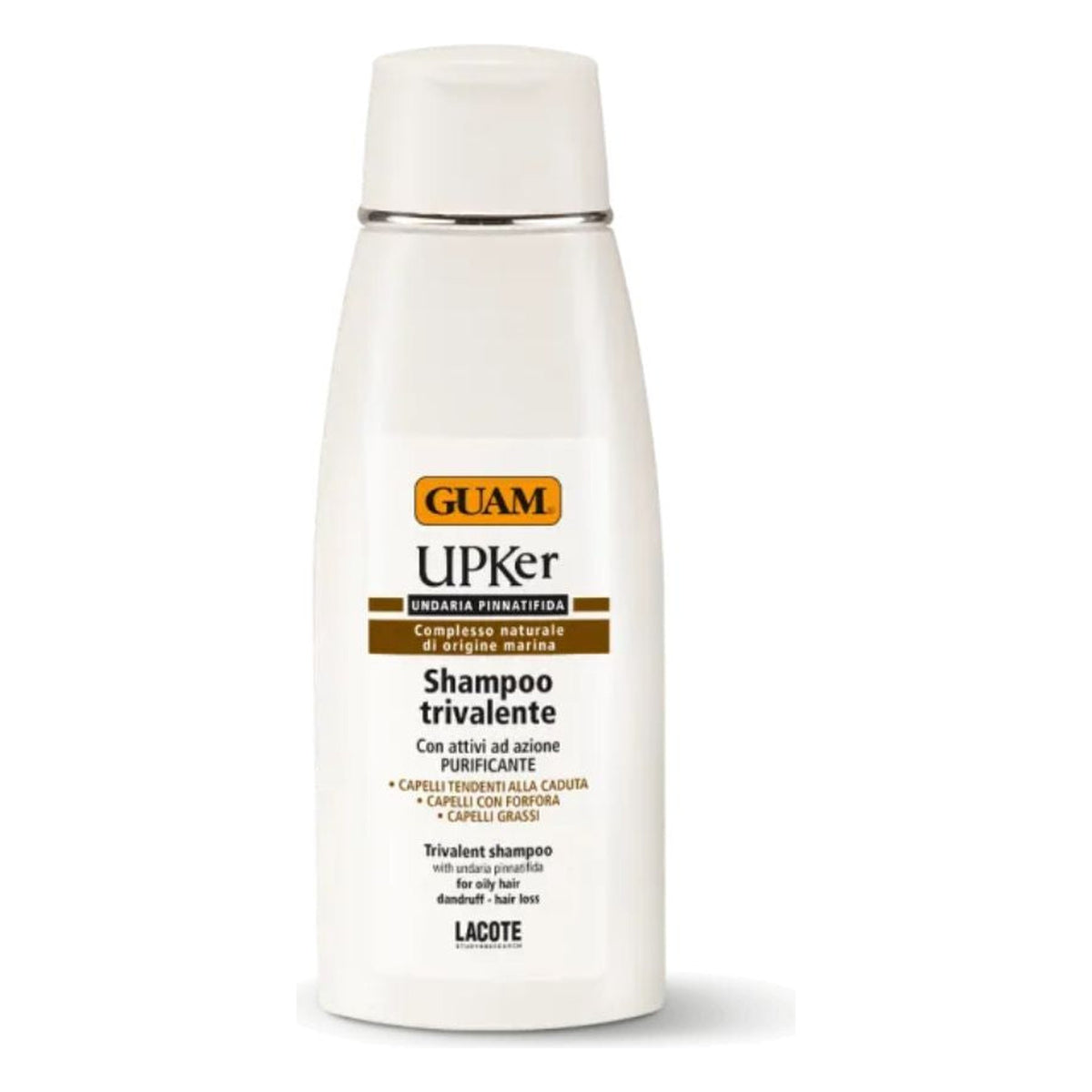 GUAM UPKer Shampoo für Haar & Kopfhaut gegen Schuppen & fettiges Haar 200 ml