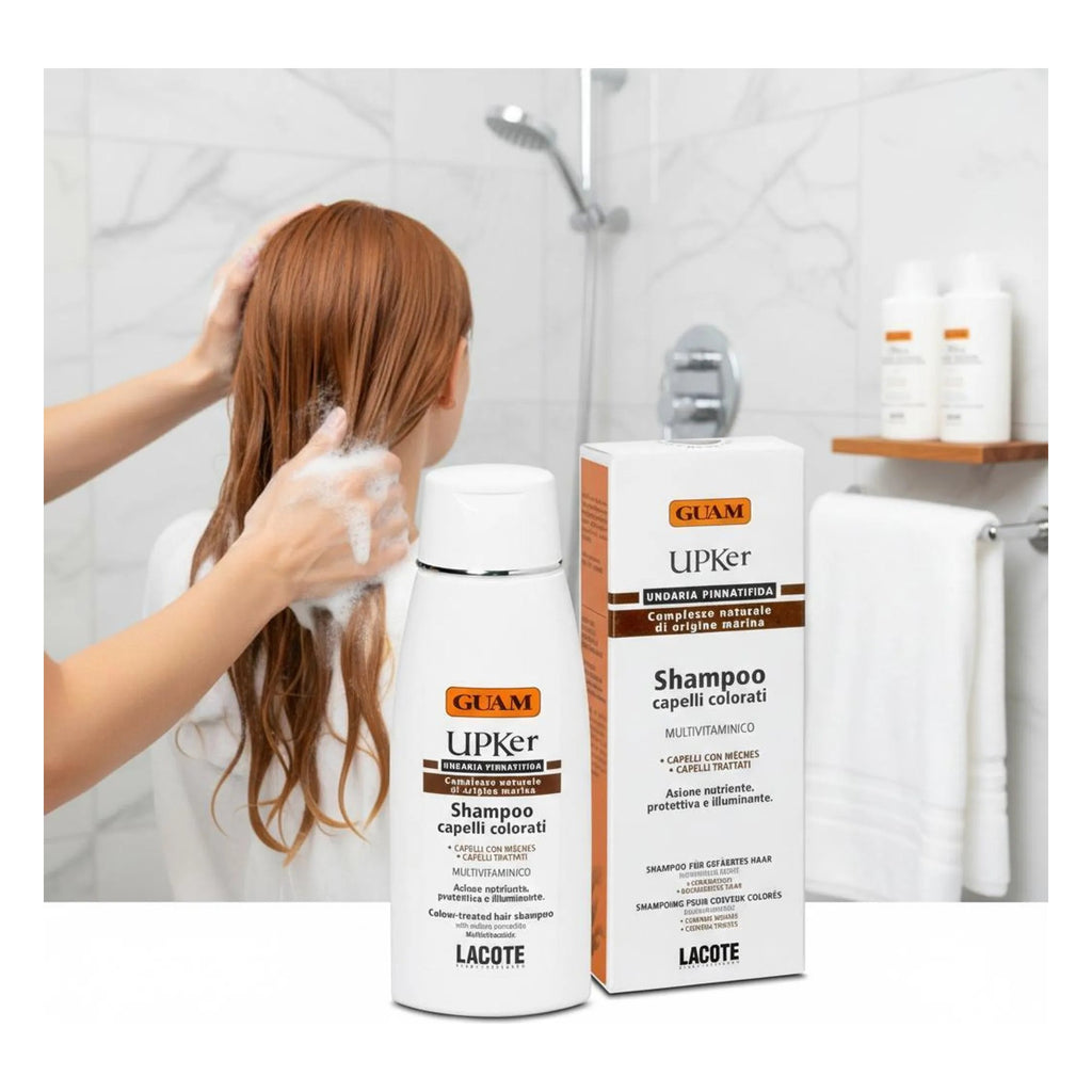 GUAM UPKer Shampoo für gefärbtes Haar und Strähnen 200 ml