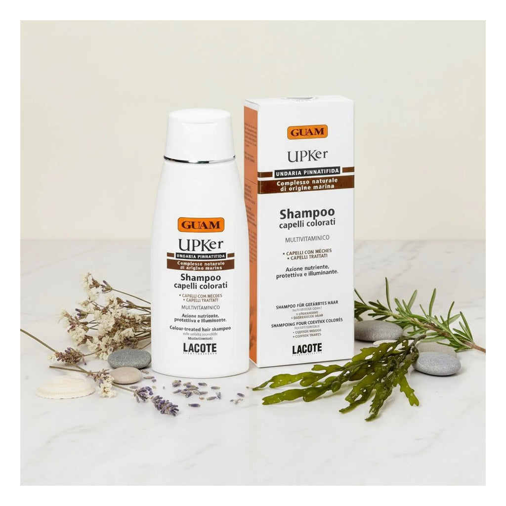 GUAM UPKer Shampoo für gefärbtes Haar und Strähnen 200 ml