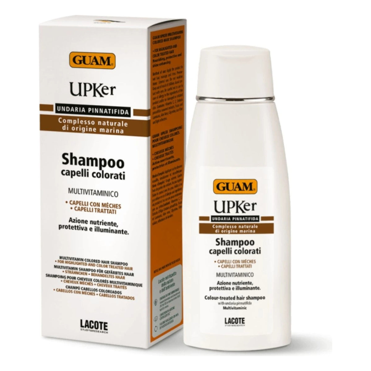 GUAM UPKer Shampoo für gefärbtes Haar und Strähnen 200 ml