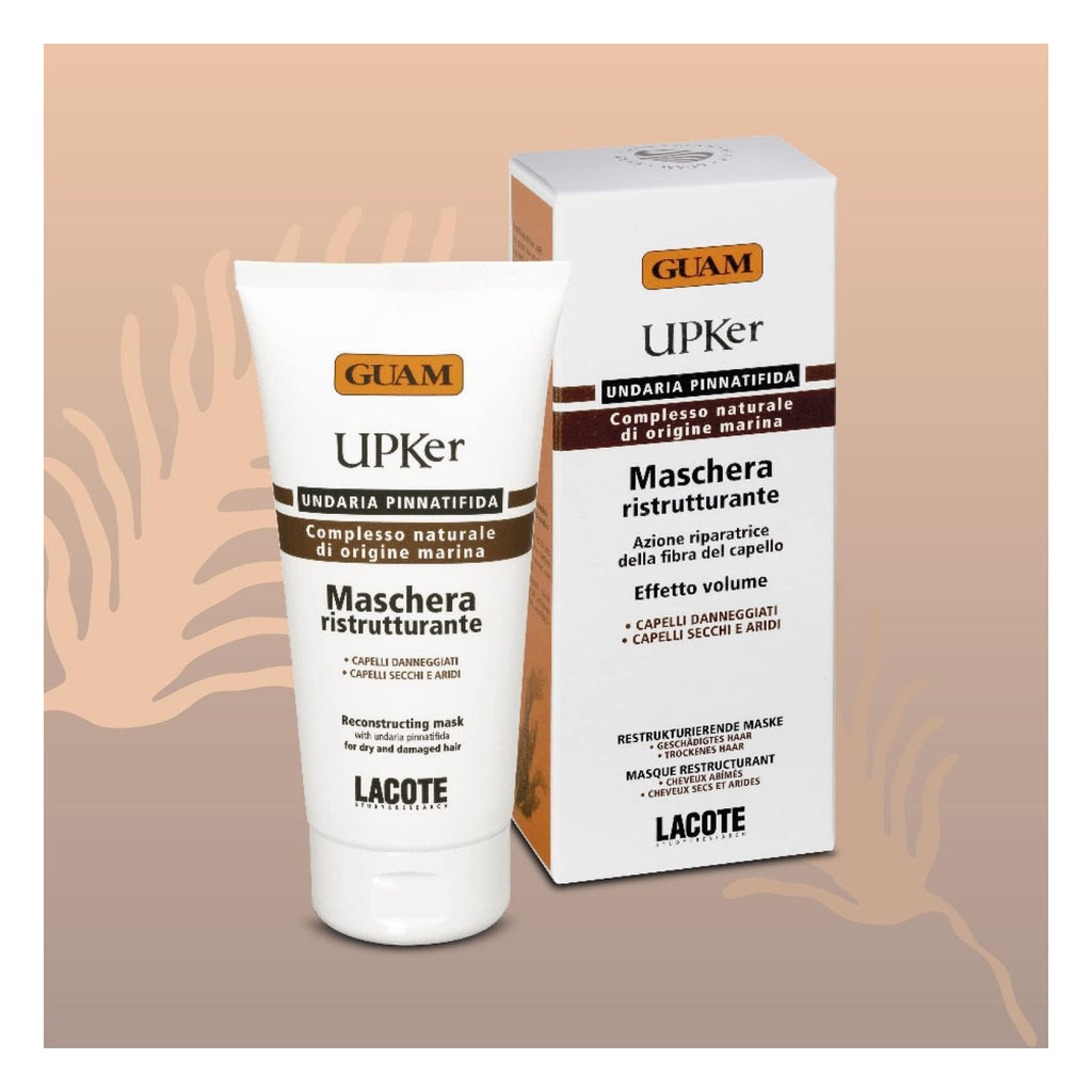 GUAM UPKer Haarkur restrukturierend für trockenes Haar, Haarspliss 150 ml