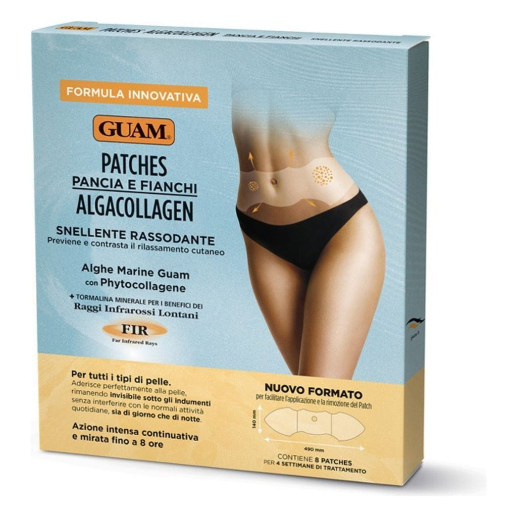 GUAM FIR Algacollagen 8 straffende Patches für Bauch und Hüfte