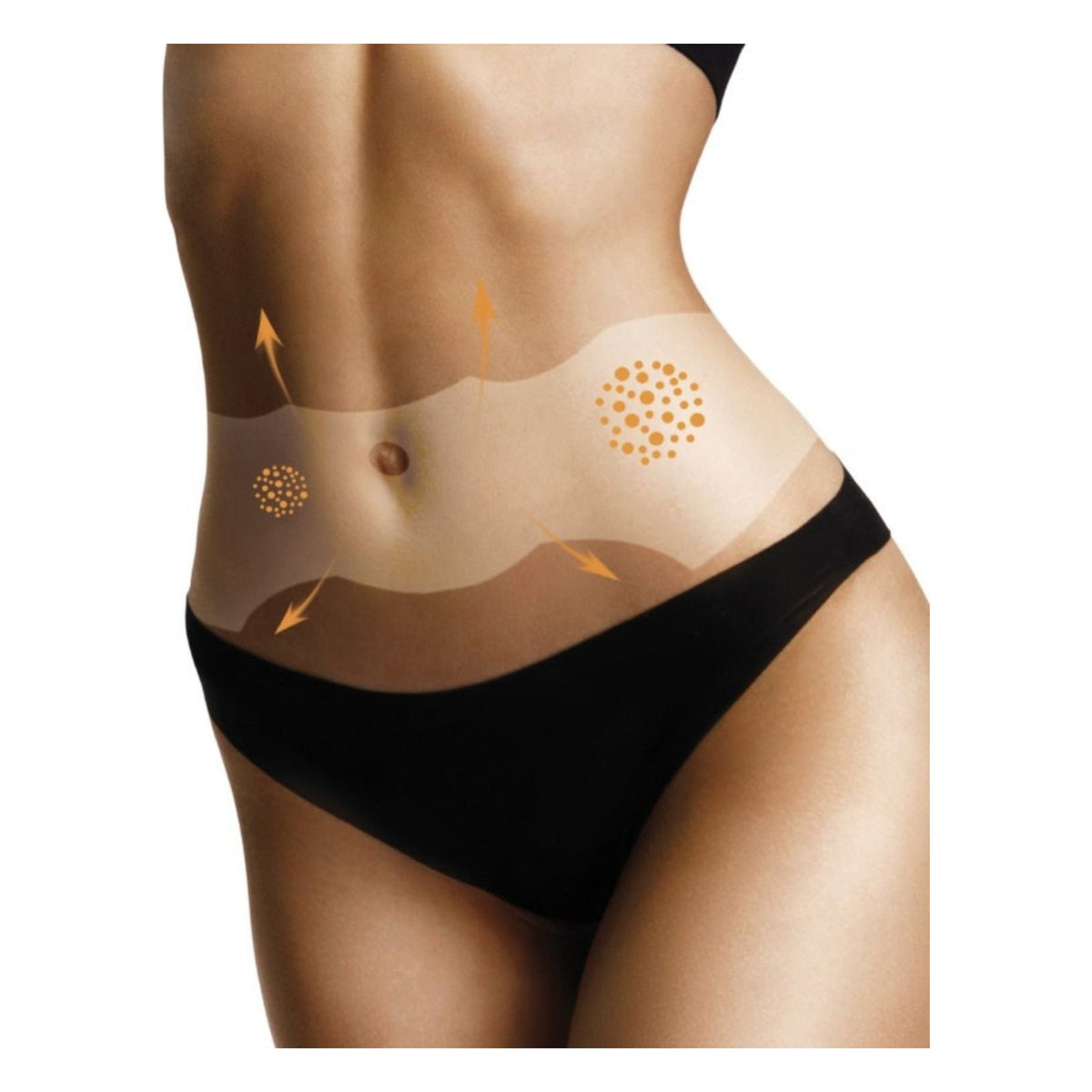 GUAM FIR Algacollagen 8 straffende Patches für Bauch und Hüfte