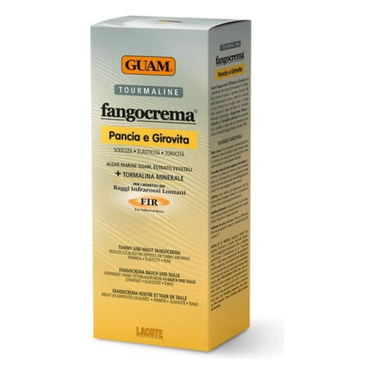 GUAM Fangocrema FIR Turmalin wärmende Creme für Bauch und Taille 150 ml