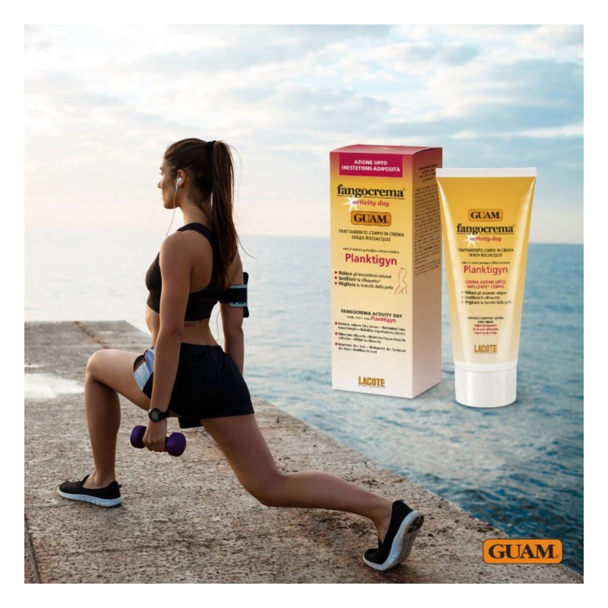 GUAM FANGOCREMA ACTIVITY DAY mit PLANKTIGYN Tube 200 ml