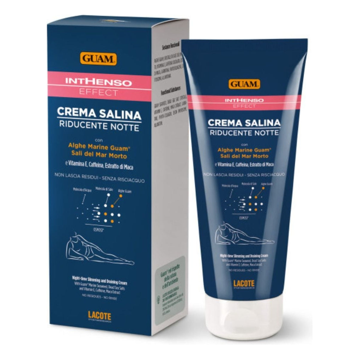 GUAM Inthenso Effect straffende Salzcreme für die Nacht 200 ml