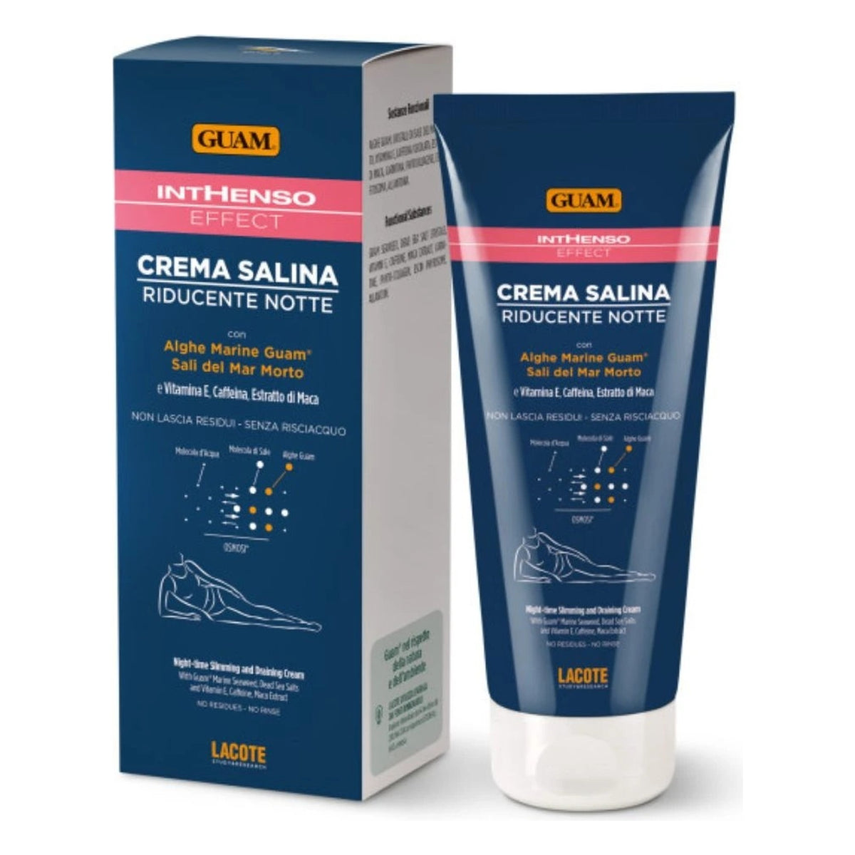 GUAM Inthenso Effect straffende Salzcreme für die Nacht 200 ml