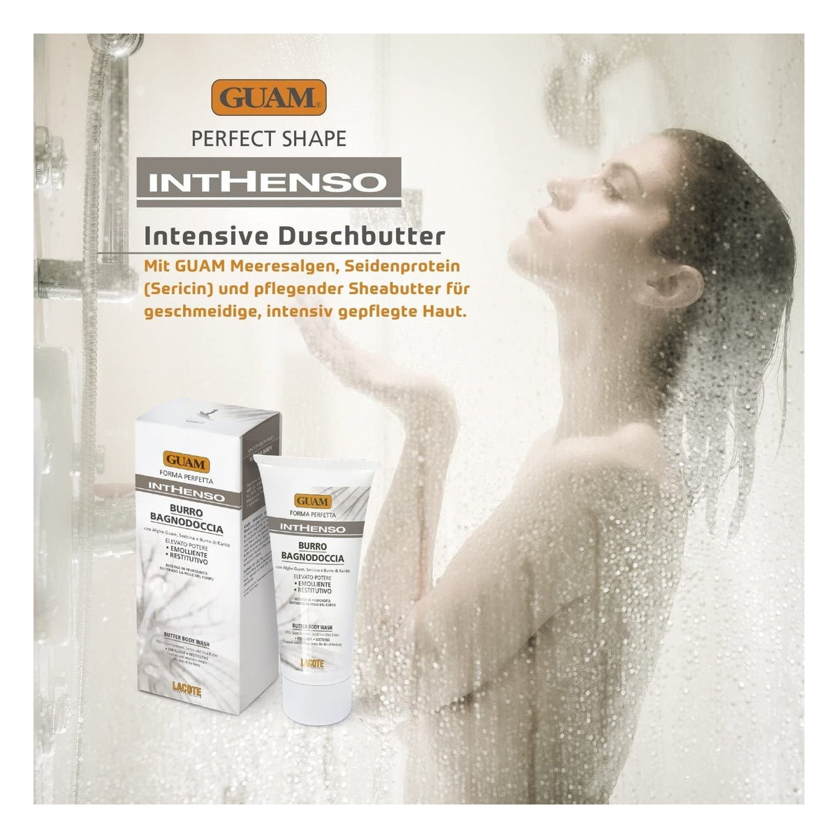 GUAM Intensiv Duschbutter | Inthenso Burro Bagnodoccia 150 ml